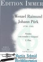 Sonata con trombe e timpani C-Dur (2-4 Trompeten.Pauken und Orgel) 