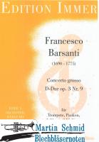 Concerto grosso D-Dur op.3 Nr.9 