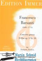 Concerto grosso D-Dur op.3 Nr.10 