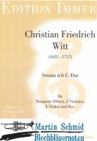 Sonata à 6 C-Dur (Trompete.2Violinen.2Violen.Bc) 