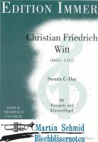 Sonata C-Dur für Trompete und Klavier/Orgel 