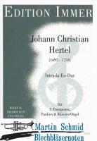 Intrada Es-Dur (3Trompeten.Pauken.Klavier/Orgel) 