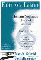 Quartett Es-Dur (Trompete.Violine.Violoncello.Klavier) oder auch als Trio möglich (Trompete.Violine.Klavier) (Immer Klappentrompete) 