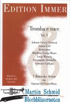 Tromba e voce Vol.V (7 Barocke Arien für Sopran/Alt/Tenor,Trompete & B.c.) 