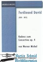 Kadenz zum Concertino op. 4 