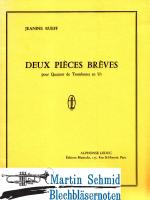 Deux pièces brèves Partitur 