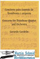 Concerto for Trombone Quartet and Orchestra (Score+Parts) 