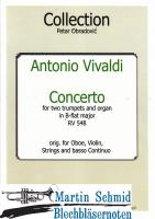 Concerto RV 548 B-Dur(2Trumpets.Organ) 