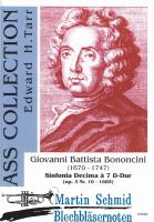 Sinfonia Decima à 7 D-Dur (2Trp.Klavier) (Edward Tarr Collection) 