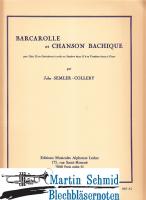 Barcarolle et chanson bachique 