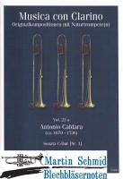 Sonata C-Dur (Nr.1) für 3 Trompeten, Pauken, 2 Violinen und Bc 