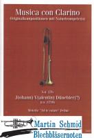 Motette "Ad te volare" D-Dur (Bass.Trompete.Orgel/Klavie) 