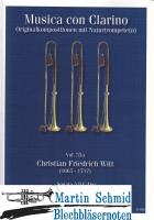 Sonata à 8 C-Dur (3Trompeten.Pauken.2Violinen.Viola.Bc) 