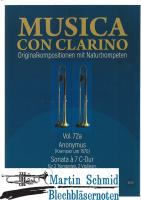 Sonate C-Dur (Trompete.Oboe/Violine.Bc) (Collection Arne Thielemann) 