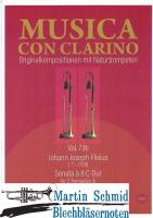 Sonata à 8 C-Dur (2Trompeten.2Violinen.3Violen.Fagott.Bc) (Collection Arne Thielemann) (Neuheit Trompete) 