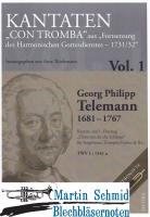 "Zürne nur, du alte Schlange" Kantate zum 1. Ostertag (Singstimme.Trompete.Violine.Bc) TWV 1:1541a 