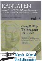 "Ach reiner Geist, dein gnädig Brausen" Kantate zum 1.Pfingsttag (Singstimme/Alt.Trompete.Violine.Bc) 