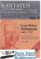 Kantate zum Michaelistag: Der himmlischen Geister unzählbare Menge (Singstimme/hoher Alt/Mezzosopran/Bass/Bariton.Trompete.Violine.Bc) 