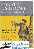 Sonata op.3 Nr.1 D-Dur (Trompete.2Violinen.Bc) (Sonate e sinfonie con tromba sola) 