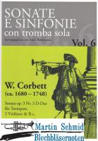 Sonata op.3 Nr.3 D-Dur (Trompete.2Violinen.Bc) (Sonate e sinfonie con tromba sola) 