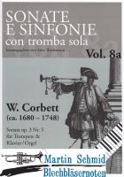 Sonata op.3 Nr.5 E-Dur/D-Dur (Trompete.Klavier/Orgel) (Sonate e sinfonie con tromba sola) 