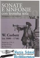 Sonata op.3 Nr.6 E-Dur/D-Dur (Trompete.2Violinen.Bc) (Sonate e sinfonie con tromba sola) 