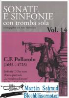 Sinfonia C-Dur (Trompete.2Violinen.Viola.Bc) (Sonate e sinfonie con tromba sola) 