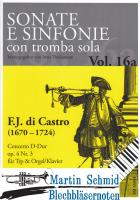 Concerto D-Dur op.4 Nr.3 (Trompete.Klavier/Orgel)  (Sonate e sinfonie con tromba sola) 