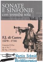 Concerto D-Dur op.4 Nr.7 (Trompete.2Violinen.Bc) (Sonate e sinfonie con tromba sola) 