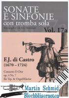 Concerto D-Dur op.4 Nr.7 (Trompete.Klavier/Orgel) (Sonate e sinfonie con tromba sola) 