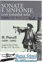 Sonata D-Dur (Trompete.2Violinen.Viola.Bc) (Sonate e sinfonie con tromba sola) 