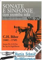 Sonata a 4 (Nr.2) D-Dur (Trompete.Orgel/Klavier) 