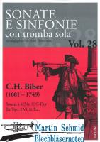 Sonata a 4 (Nr.3) C-Dur (Trompete.2Violinen.Bc) 