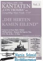 "Die Hirten Kamen Eilend" Concerto in Festo Nativ. Christi (Weihnachten) Kantate für Sopran.Trompete.2 Violinen.Viola.Bc. C-Dur (Volkmar Edi... 