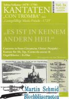 "Es ist in keinem anderen Heil" Concerto in Festo Circumciss. Christi (Neujahr) Kantate für Alt.Trompete(Corno da caccia).Orgel/Klavier - Es... 