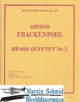Brass Quintet Nr.2 (211.01;212) 