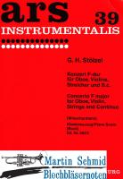 Doppelkonzert F-Dur (Original für Ob/Vl und Streicher) 