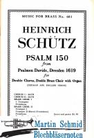 Psalm 150 (Chor 1:SATB.301; Chor 2:SATB.202;112) Partitur 