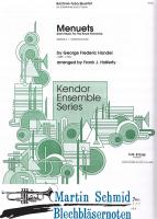 Menuets from "Music For The Royal Fireworks" (000.22) 