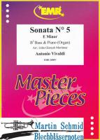 Sonata No.5 e-moll (Tuba in Bb) 