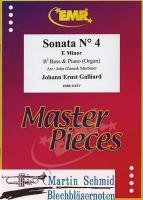 Sonata No. 4 in e-moll (Violinschlüssel) 