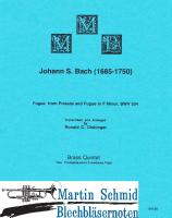 Fugue from Prelude and Fugue in f-minor BWV 534 