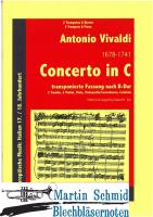 Concerto in C (transponierte Fassung in B-Dur) 
