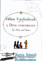 3 Duos concertant (Flöte.Horn) 