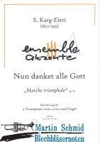 Nun danket alle Gott (3Trp.Orgel.Pk ad lib) 