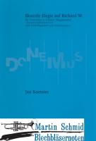 Skurille Elegie auf Richard W. (Wagnertuba + Streichquartett) Partitur 