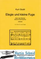 Elegie und kleine Fuge über den Namen Dietrich Bonhoeffer (Hr in F) 