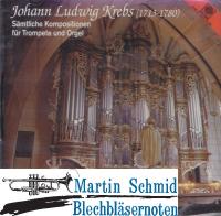 Krebs Sämtliche Kompositionen für Trompete und Orgel 