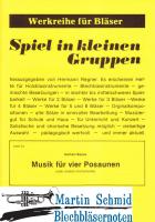 Musik für 4 Posaunen op.83 
