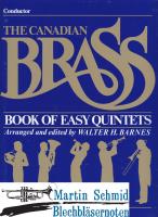 Canadian Brass Easy Quintets (Partitur) 